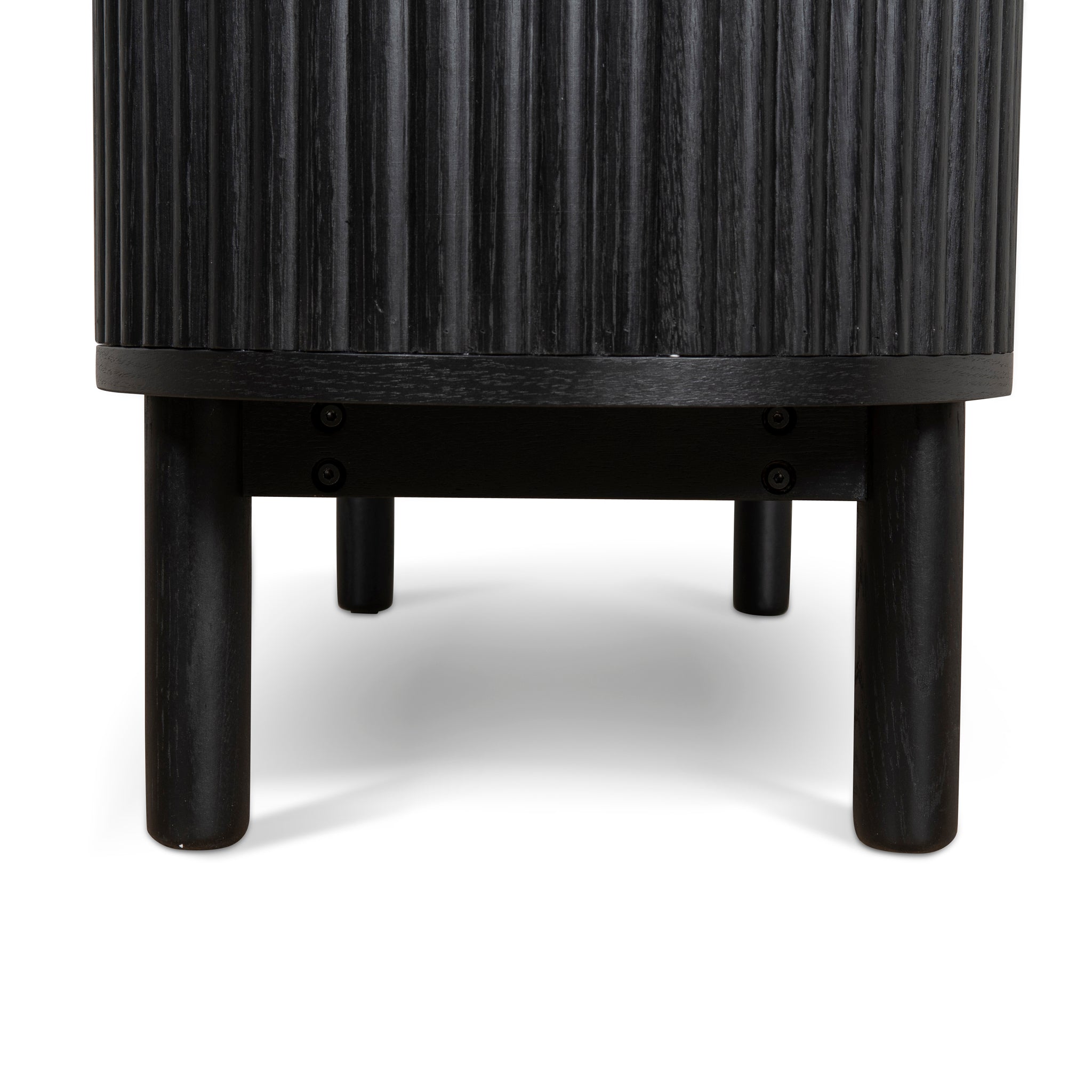 Melita 1.2m Sideboard Unit - Full Black Buffet & Sideboard KD-Core