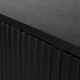 Melita 1.2m Sideboard Unit - Full Black Buffet & Sideboard KD-Core