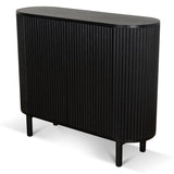 Melita 1.2m Sideboard Unit - Full Black Buffet & Sideboard KD-Core