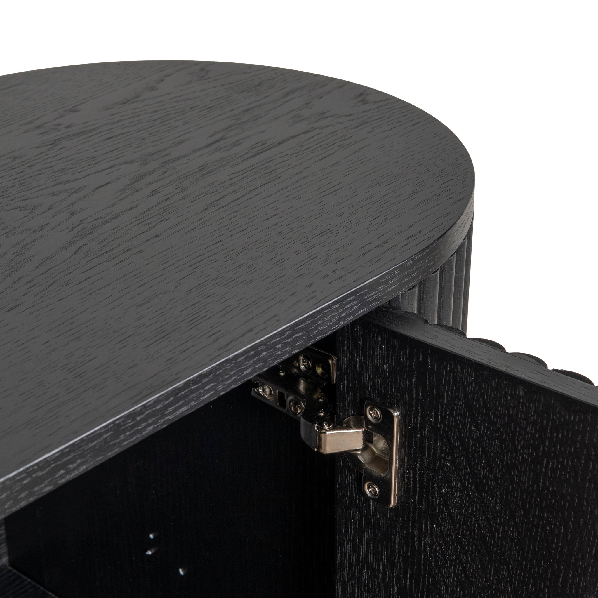 Melita 1.2m Sideboard Unit - Full Black Buffet & Sideboard KD-Core