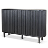 Melita 1.6m Sideboard Unit - Full Black Buffet & Sideboard KD-Core