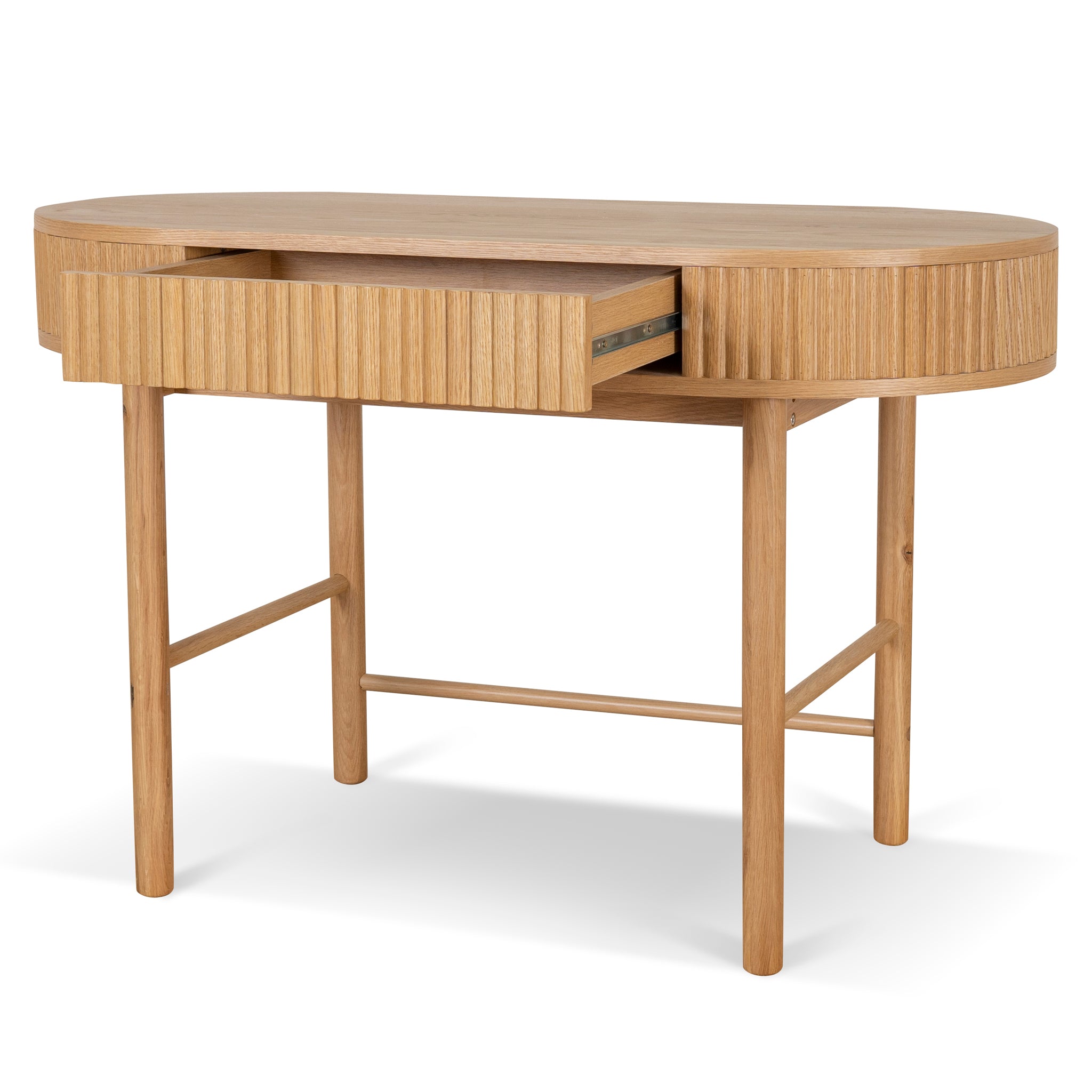 Melita 1.2m Home Office Desk - Natural Home Office Desk KD-Core