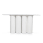 Harlow 1.7m Console Table - Full White Console Table Dwood-Core