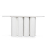 Harlow 1.7m Console Table - Full White Console Table Dwood-Core