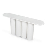 Harlow 1.7m Console Table - Full White Console Table Dwood-Core
