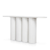 Harlow 1.7m Console Table - Full White Console Table Dwood-Core