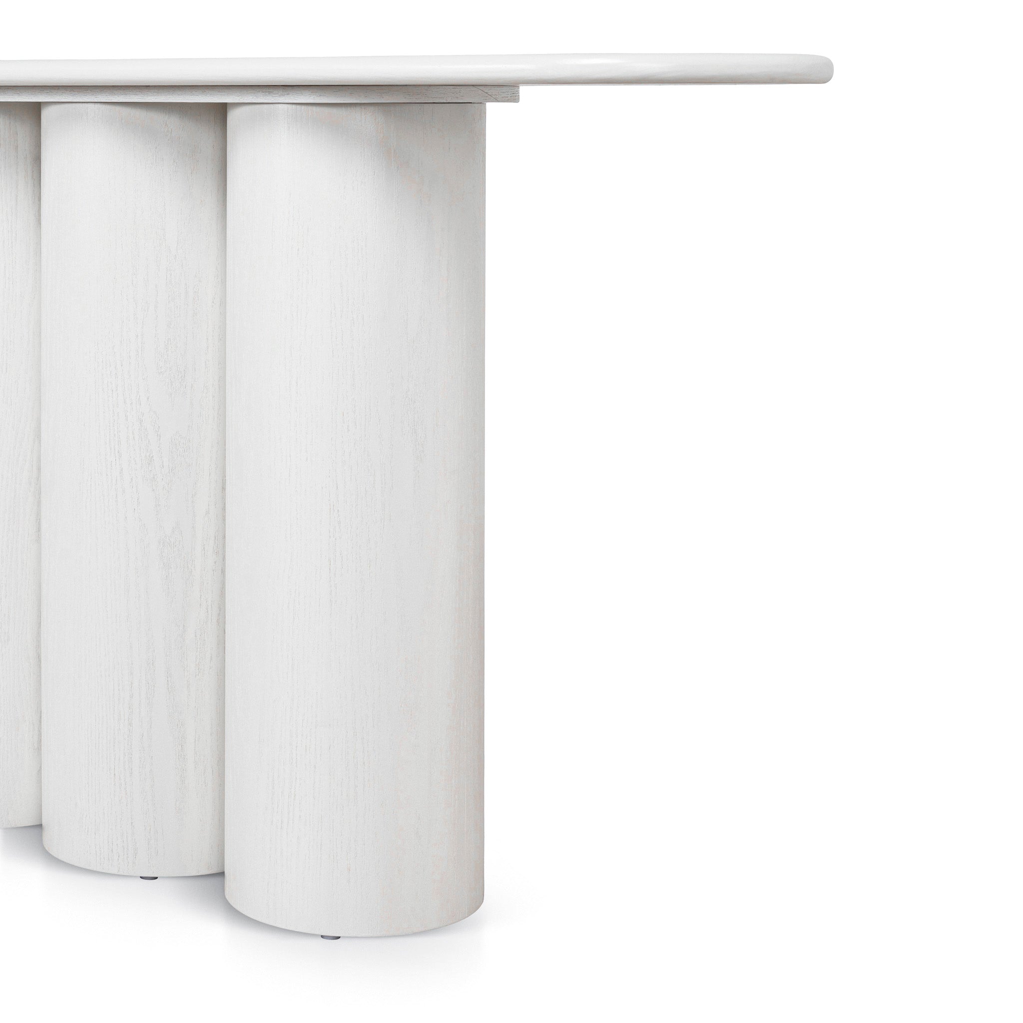 Harlow 1.7m Console Table - Full White Console Table Dwood-Core