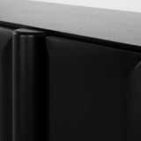 Ex Display - Ariyah 1.6m Sideboard Unit - Full Black Buffet & Sideboard Iggy-Core