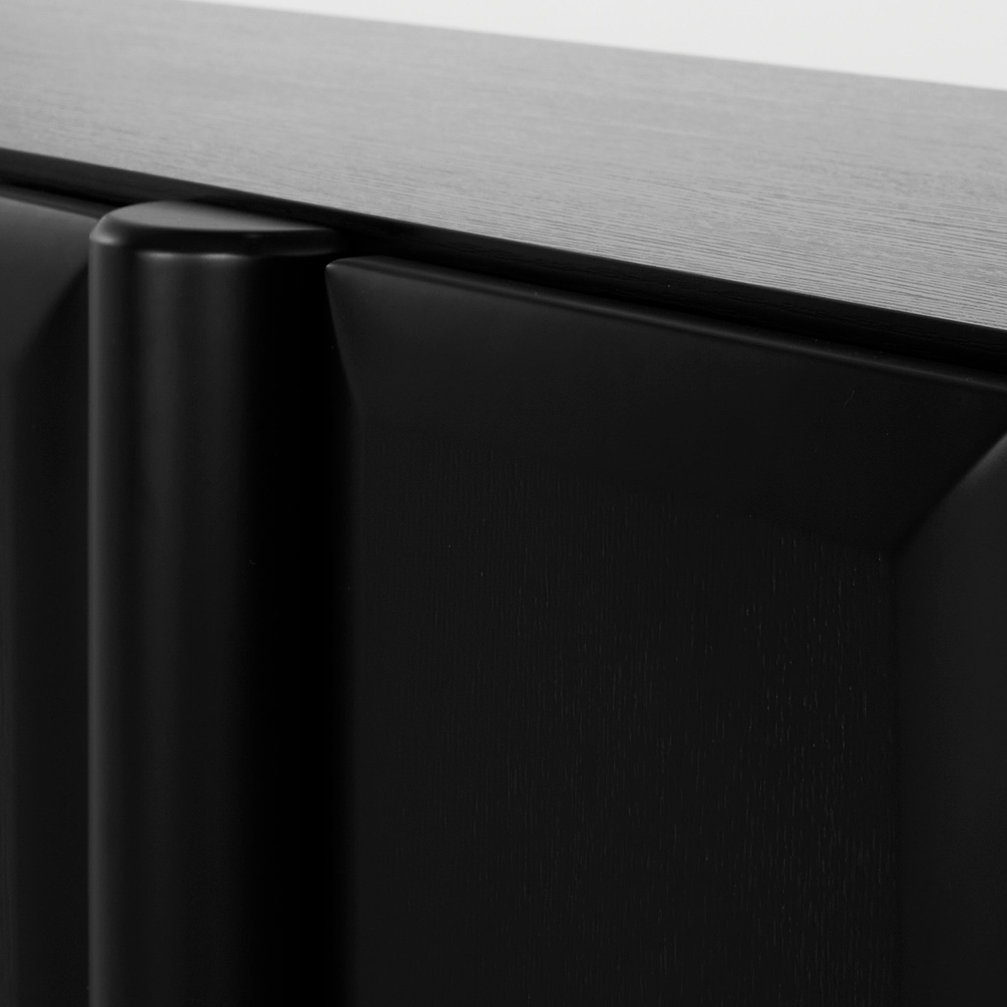 Ex Display - Ariyah 1.6m Sideboard Unit - Full Black Buffet & Sideboard Iggy-Core