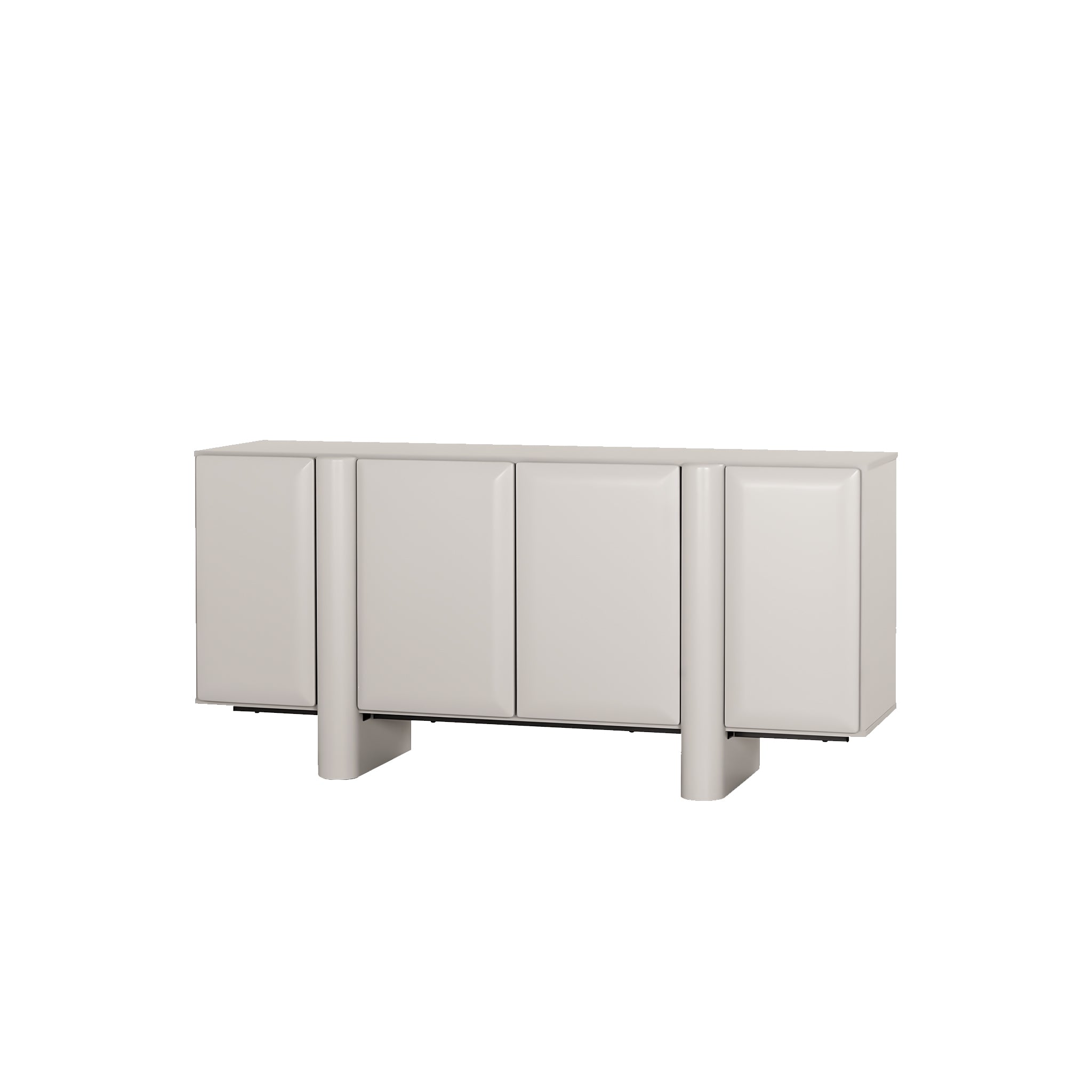 Ariyah 1.6m Sideboard Unit - Light Grey