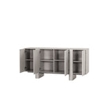 Ex Display - Ariyah 1.6m Sideboard Unit - Warm Grey Buffet & Sideboard Iggy-Core