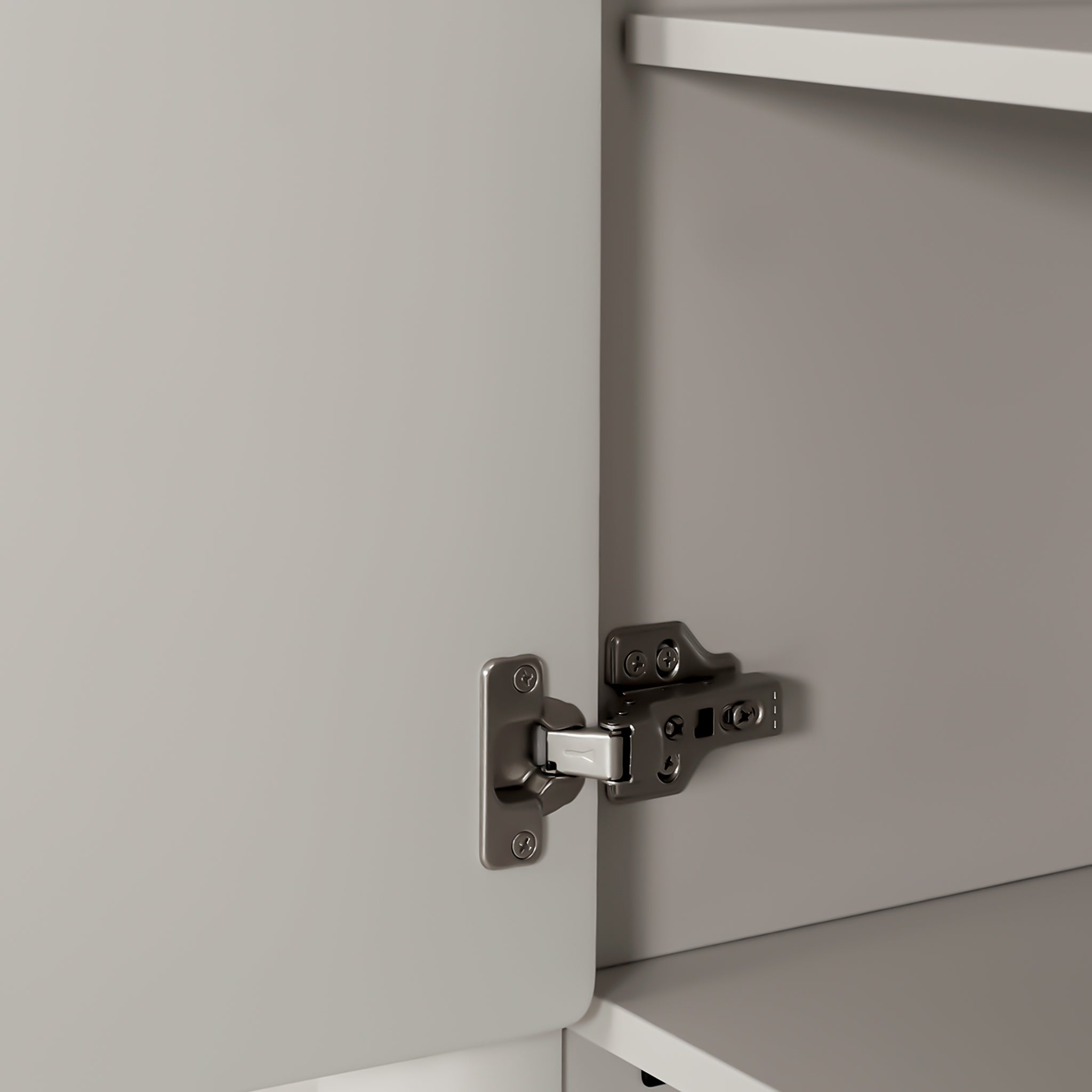 Ex Display - Ariyah 1.6m Sideboard Unit - Warm Grey Buffet & Sideboard Iggy-Core