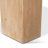 Nasima 2.44m Elm Dining Table - Natural Dining Table Nasa-Core