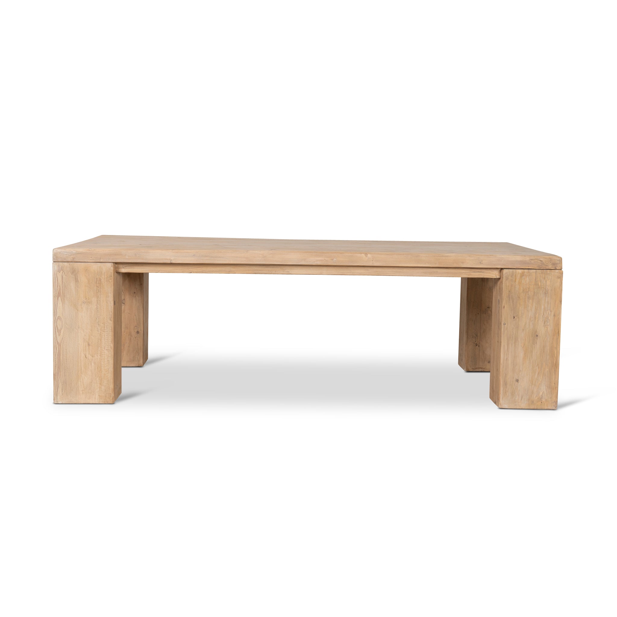 Nasima 3m Elm Dining Table - Natural Dining Table Nasa-Core