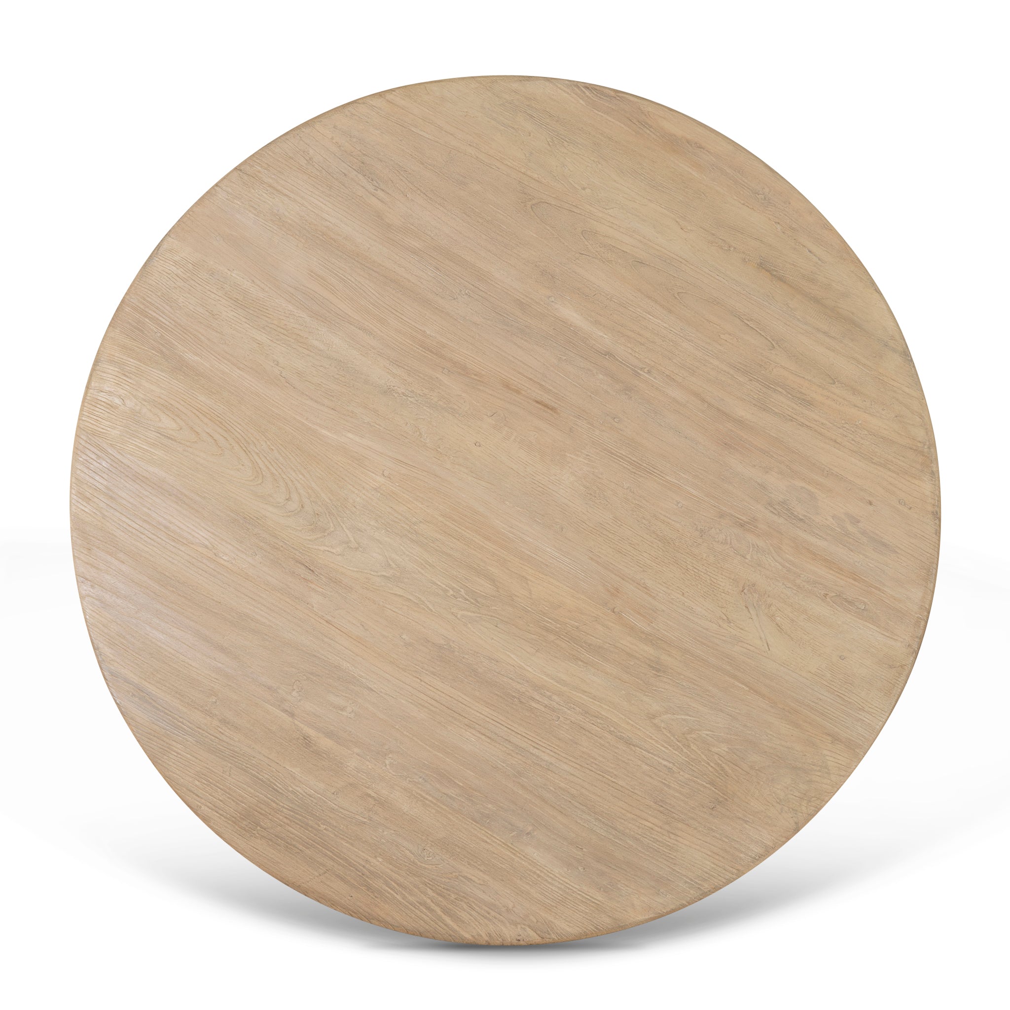 Yamila 1.52m Elm Round Dining Table - Natural Dining Table Nasa-Core