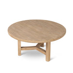 Ex Display - Yamila 1.52m Elm Round Dining Table - Natural - Last one Dining Table Nasa-Core