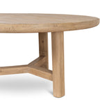 Ex Display - Yamila 1.52m Elm Round Dining Table - Natural - Last one Dining Table Nasa-Core