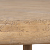 Ex Display - Yamila 1.52m Elm Round Dining Table - Natural - Last one Dining Table Nasa-Core