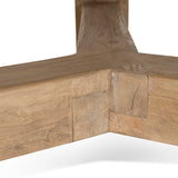 Yamila 1.52m Elm Round Dining Table - Natural Dining Table Nasa-Core