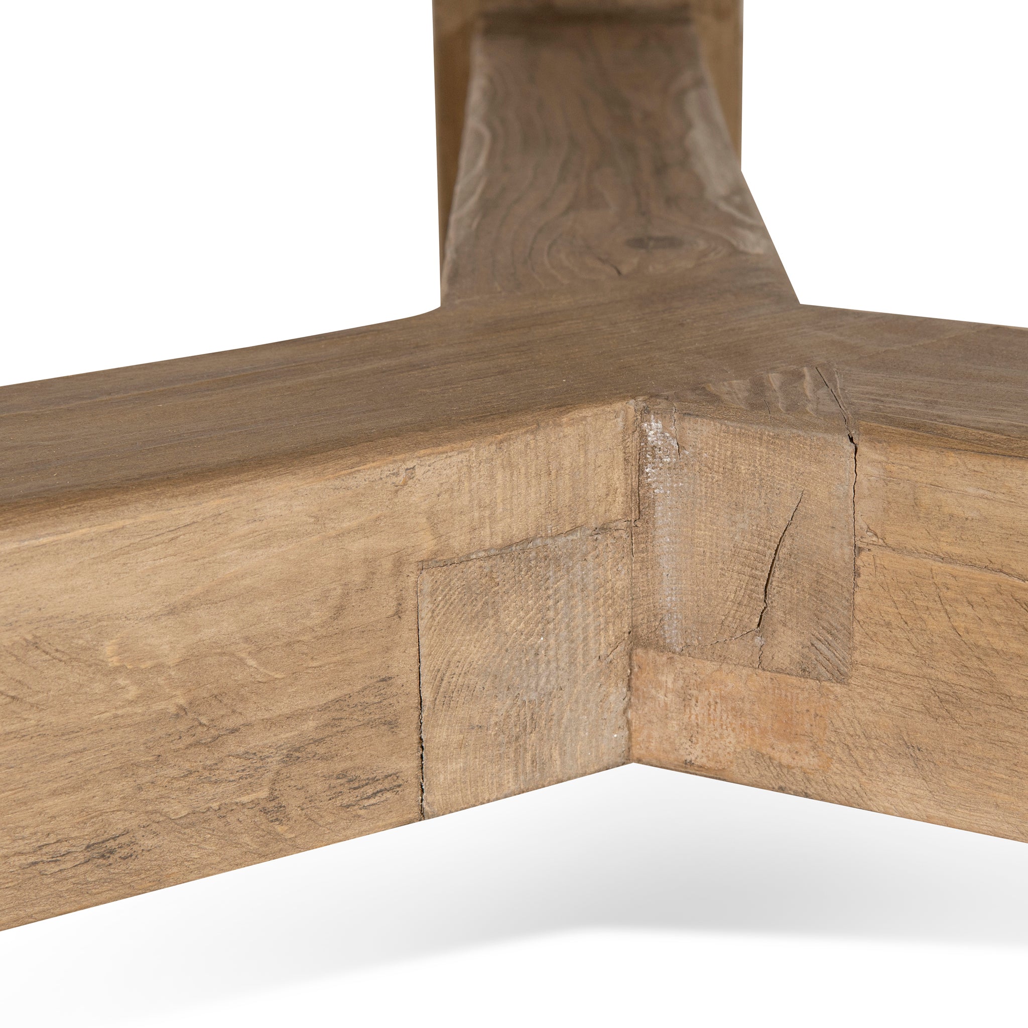 Yamila 1.52m Elm Round Dining Table - Natural Dining Table Nasa-Core