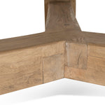 Ex Display - Yamila 1.52m Elm Round Dining Table - Natural - Last one Dining Table Nasa-Core