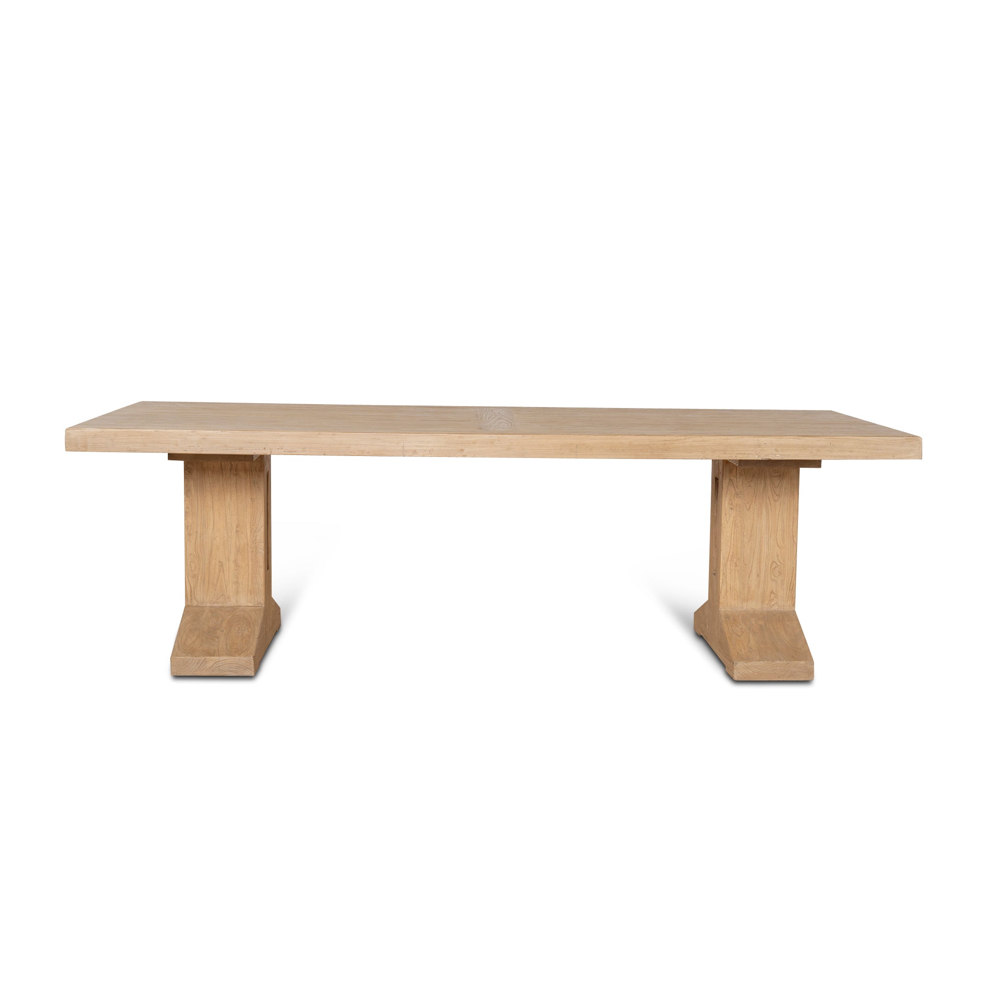 Doran 3m Elm Dining Table - Natural Dining Table Nasa-Core