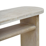 Ex Display - Agosti Travertine Marble 1.22m Console Table - Natural Console Table Nicki-Core   