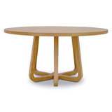 Vanya 1.5m Round Dining Table - Natural Dining Table Century-Core   