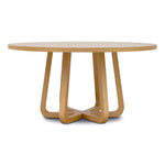 Vanya 1.5m Round Dining Table - Natural Dining Table Century-Core   