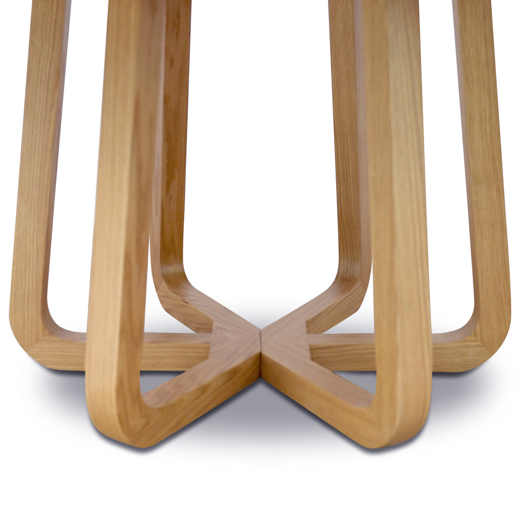 Vanya 1.5m Round Dining Table - Natural Dining Table Century-Core   