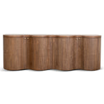 Jaya 2.15m Buffet Unit - Light Walnut Buffet & Sideboard Valerie-Core