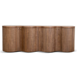 Jaya 2.15m Buffet Unit - Light Walnut Buffet & Sideboard Valerie-Core