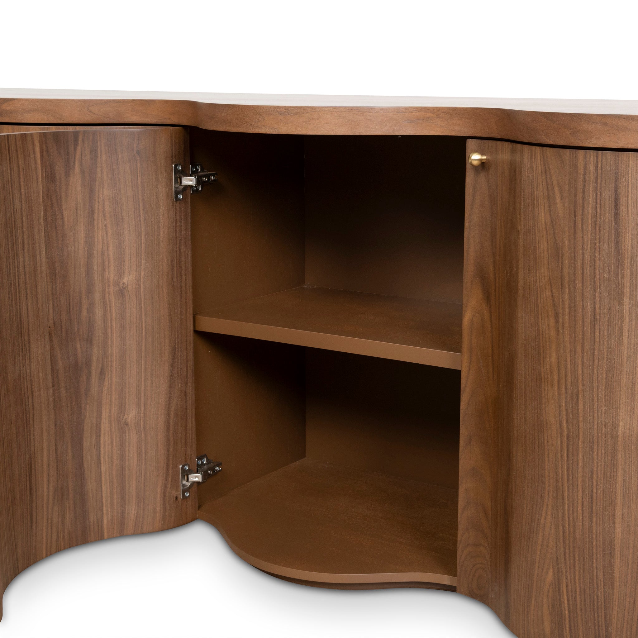 Jaya 2.15m Buffet Unit - Light Walnut Buffet & Sideboard Valerie-Core