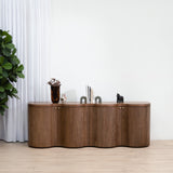 Jaya 2.15m Buffet Unit - Light Walnut Buffet & Sideboard Valerie-Core