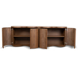 Jaya 2.15m Buffet Unit - Light Walnut Buffet & Sideboard Valerie-Core
