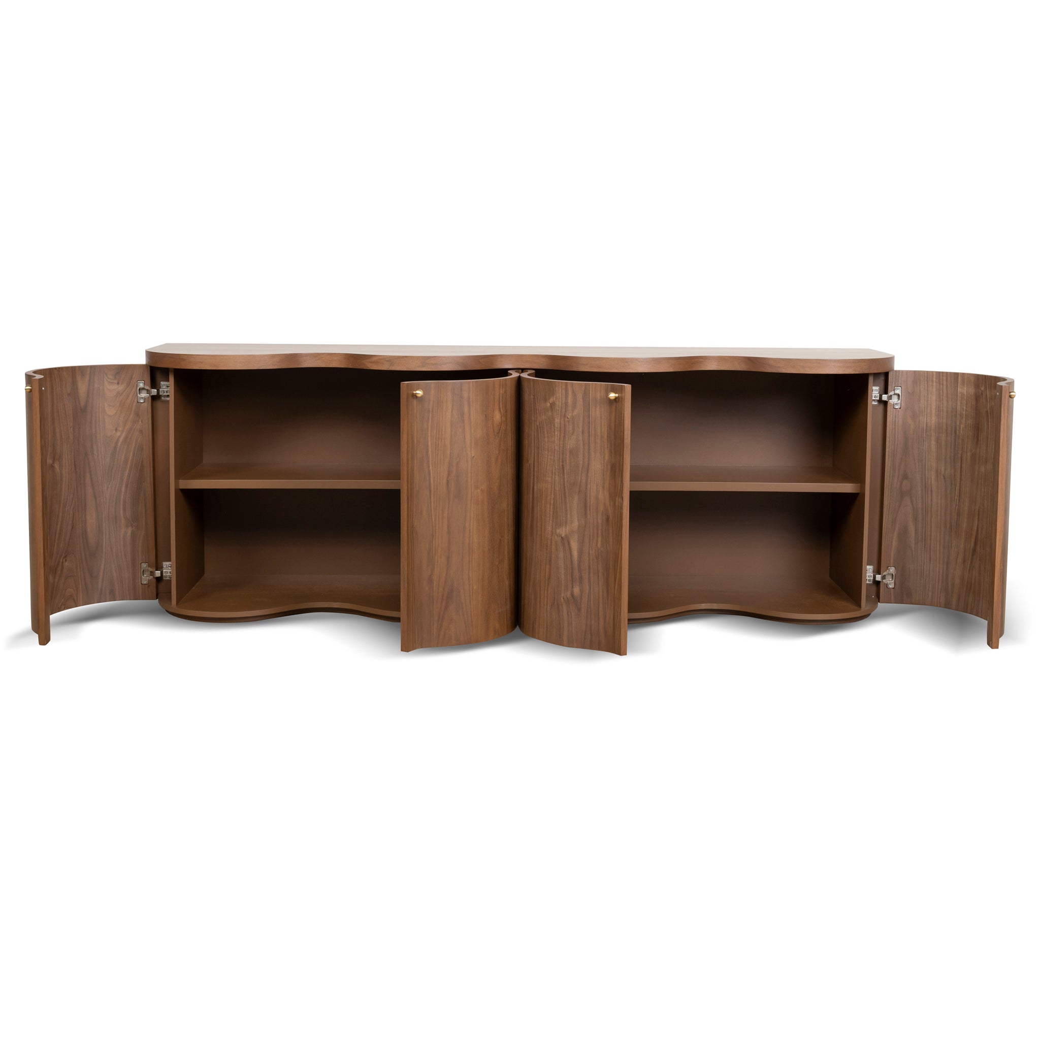 Jaya 2.15m Buffet Unit - Light Walnut Buffet & Sideboard Valerie-Core