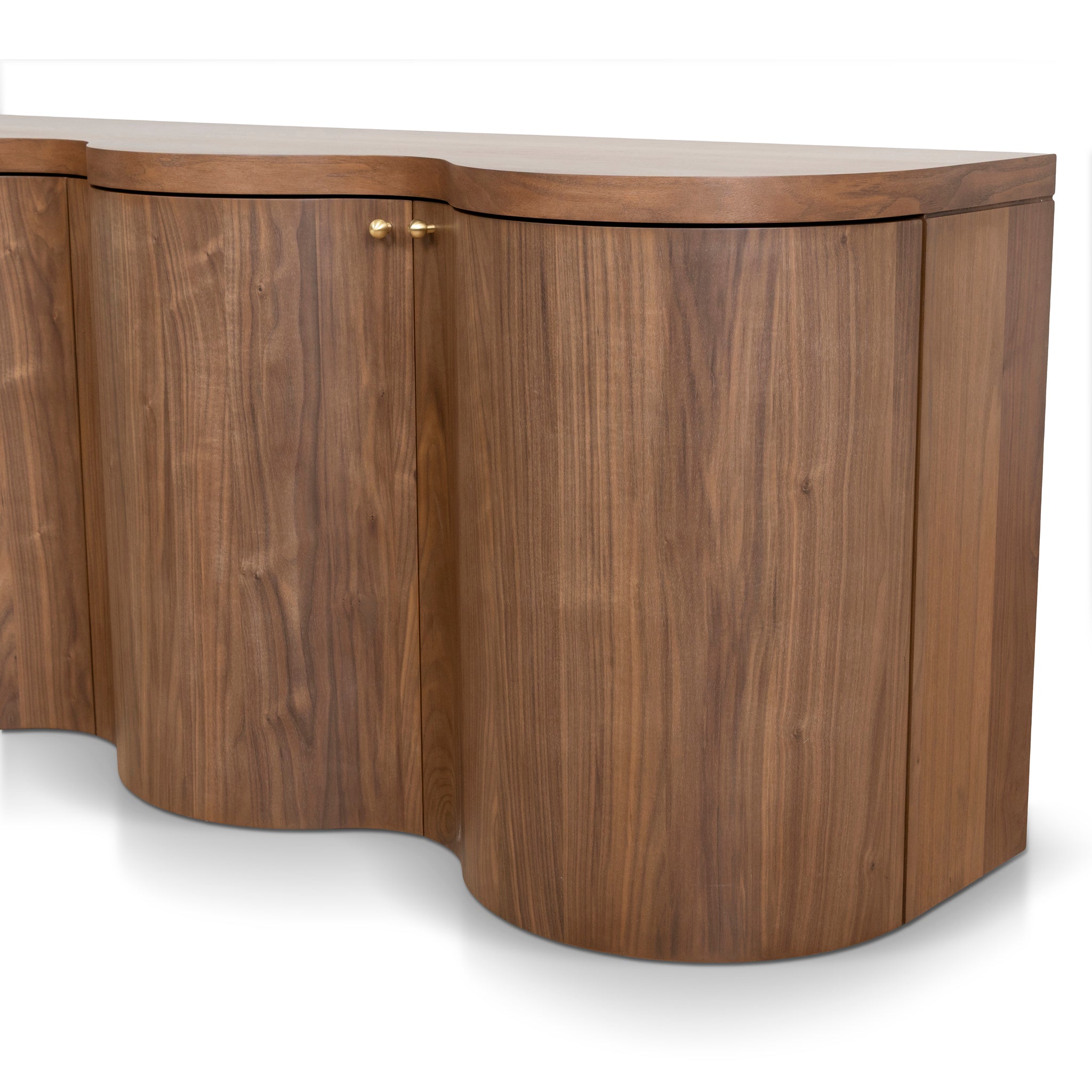 Jaya 2.15m Buffet Unit - Light Walnut Buffet & Sideboard Valerie-Core