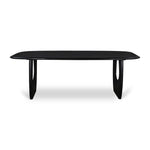 Anita 2.2m Dining Table - Full Black Dining Table Rebhi-Core   