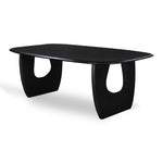 Anita 2.2m Dining Table - Full Black Dining Table Rebhi-Core   