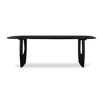 Anita 2.2m Dining Table - Full Black Dining Table Rebhi-Core   