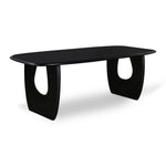 Anita 2.2m Dining Table - Full Black Dining Table Rebhi-Core   