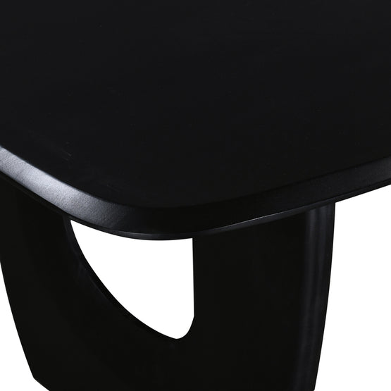 Anita 2.2m Dining Table - Full Black Dining Table Rebhi-Core   