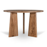 Vasco 1.2m Round Dining Table - Natural Dining Table Rebhi-Core   