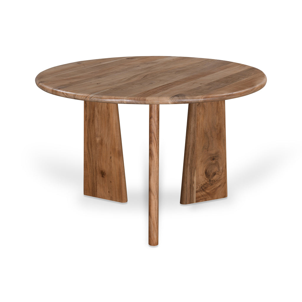 Vasco 1.2m Round Dining Table - Natural Dining Table Rebhi-Core