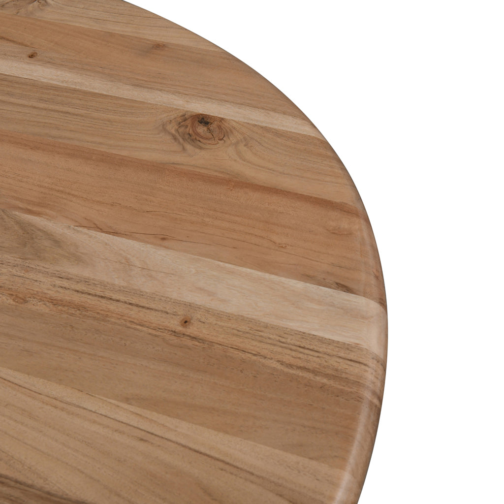 Vasco 1.2m Round Dining Table - Natural Dining Table Rebhi-Core   