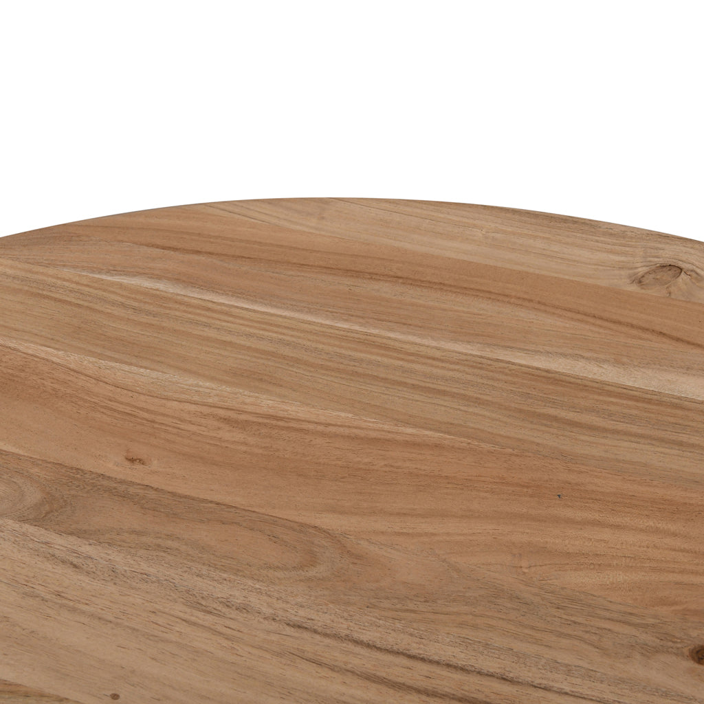 Vasco 1.2m Round Dining Table - Natural Dining Table Rebhi-Core   