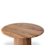 Adsila 1.35m Round Dining Table - Marri Natural Dining Table Marri-Core