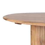 Adsila 1.35m Round Dining Table - Marri Natural Dining Table Marri-Core