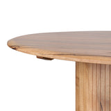 Adsila 1.35m Round Dining Table - Marri Natural Dining Table Marri-Core