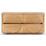 Bonnie 1.6m Dressing Unit - Dusty Oak Dresser Unit Valerie-Core   